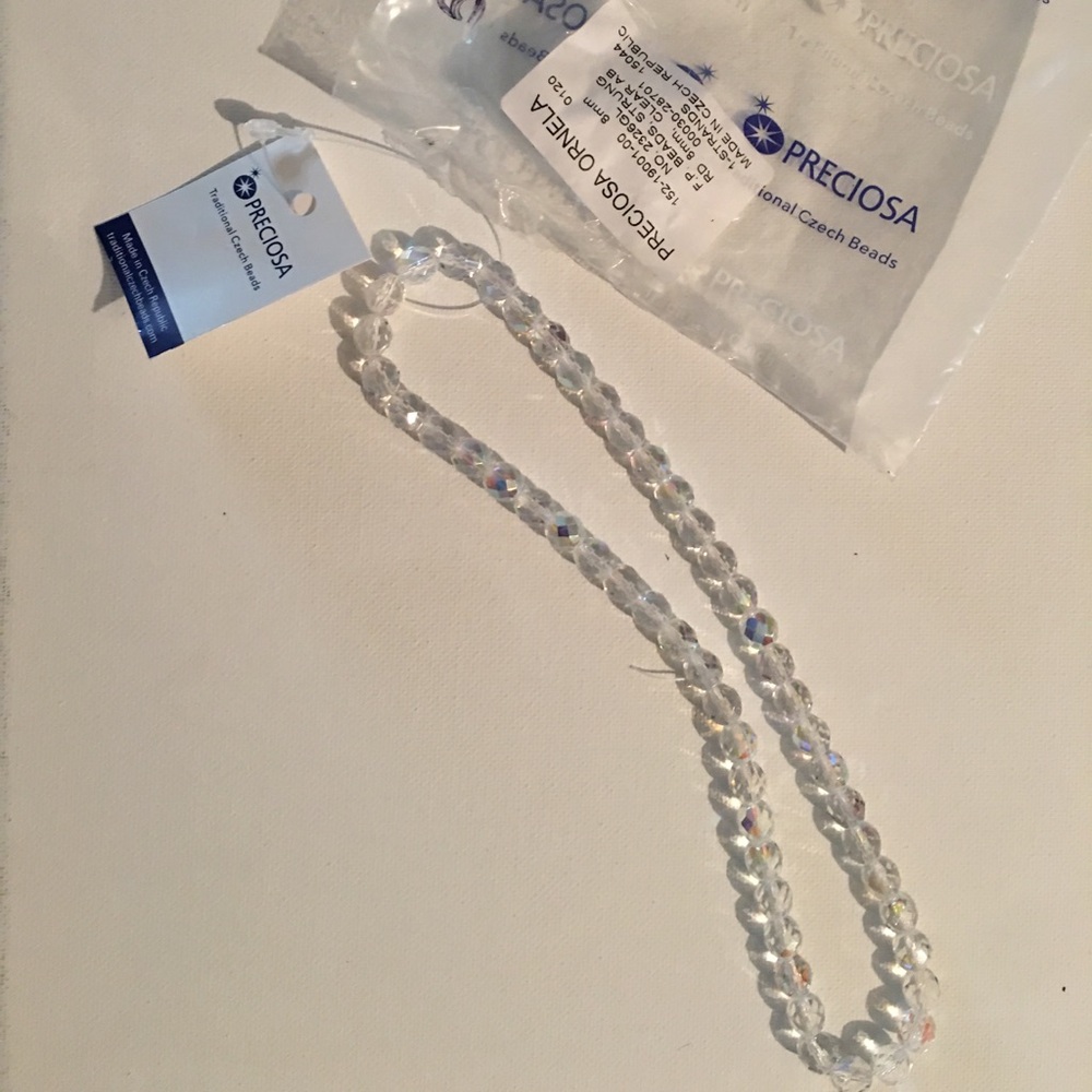 preciosa crystal strand 52 czech crystals